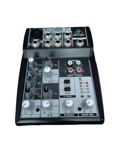 Behringer xenyx 502 - xenyx, analog