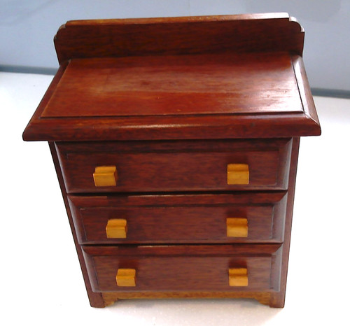Vintage miniature mahogany - vintage,
