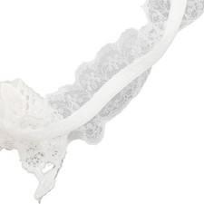 Christening Headband Toddler Baby Infant Baptism Shower Stretchy Lace Photo Prop