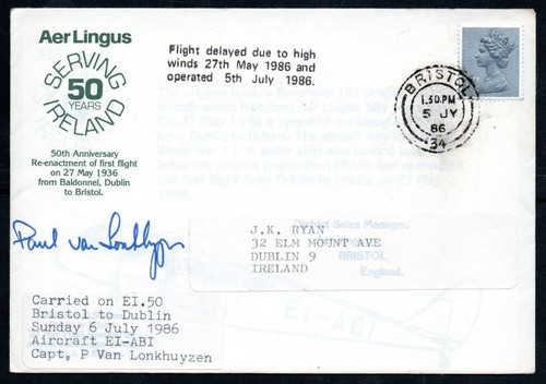 1986 aer lingus - aer, 50th