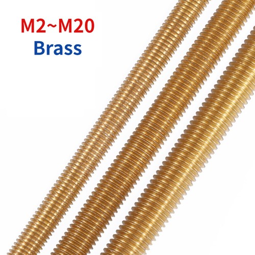 Brass threaded rod - brass,