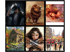 DIY PAINT BY NUMBERS OIL