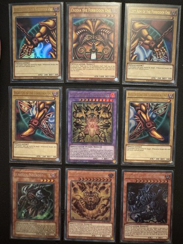 Exodia 9 card - exodia,