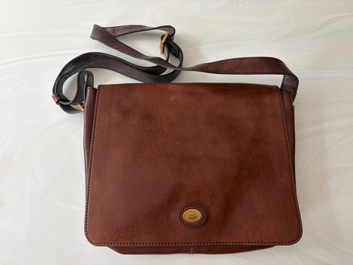 The bridge brown leather mens - brown,