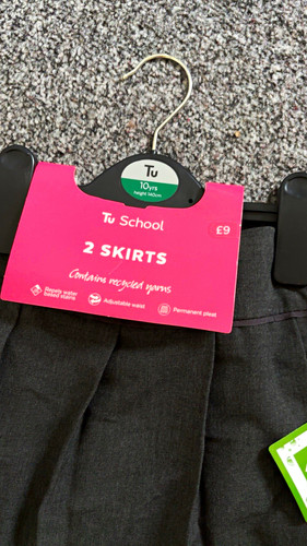 School girls grey pleated - grey,