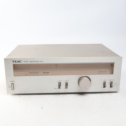 Teac 550 stereo - teac, tuner