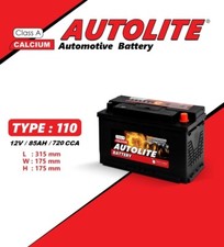CAR BATTERY TYPE 110 85AH 12V