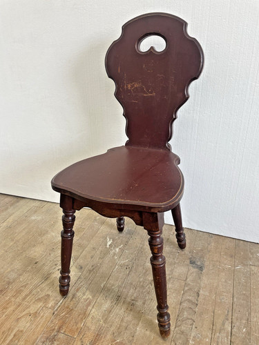 Vintage plank back painted - vintage,