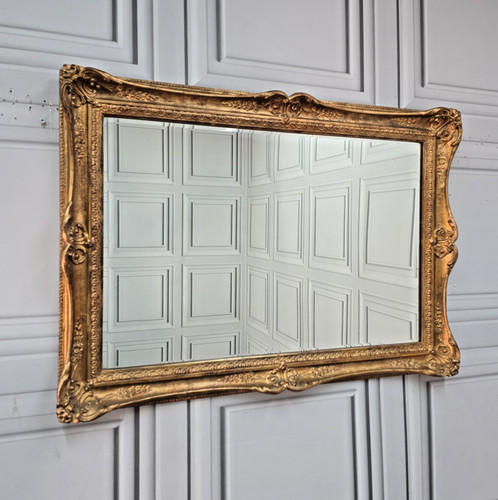 Vintage gilt wall mirror - wall,