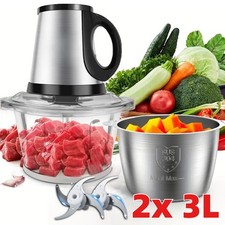 2x 3L Bowls Electric Food