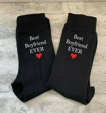 Best Boyfriend Husband Lover Girlfriend Ever Socks Valentines Day Wedding 