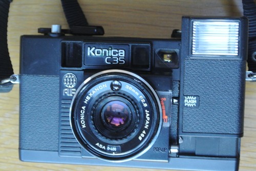 Konica c35 point shoot - konica,
