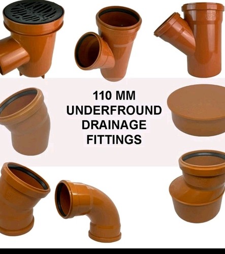 110mm underground drainage - underground,