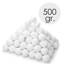 500 g Filter Balls Filter Balls instead of Sand Filter Sand Filter System Filter Ball White