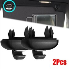 Modern Black Sun Visor Clips