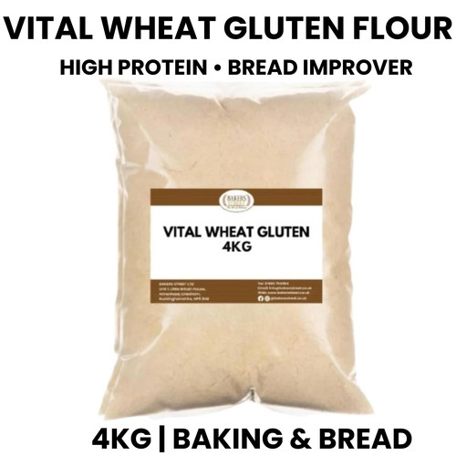 Vital wheat gluten flour 4kg - gluten,