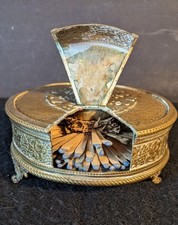 Antique Revolving Match Holder