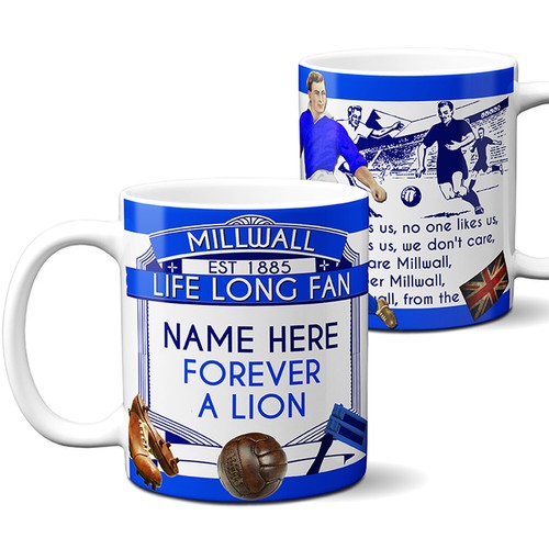 Personalised football mug - football,