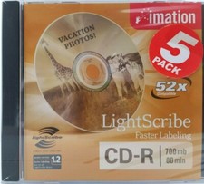 Imation CD-R - 5 Pack