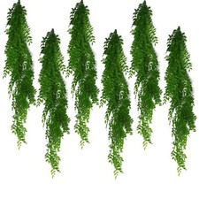 Artificial Hanging Fern Plant