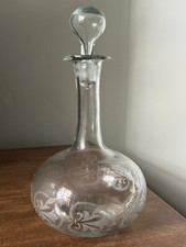 VINTAGE acid etched clear