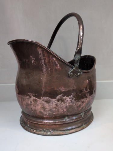 Large antique patinated - patinated, copper