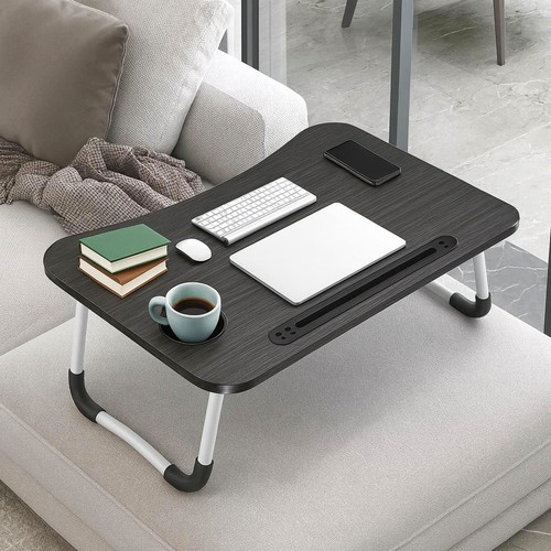 Foldable laptop bed table - bed, tray