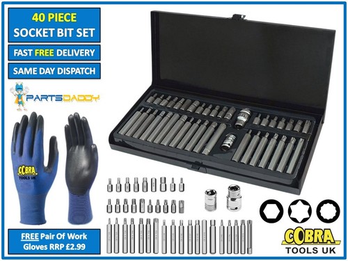 Piece hex star torx - 40,
