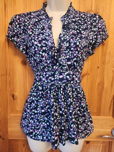 Oasis navy cotton - , with