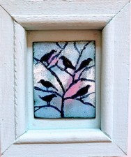 Kiln fired copper enamelled