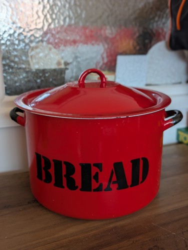 Large vintage red - vintage, bread