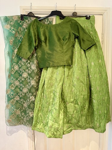 Green women embroidered - green, women’s