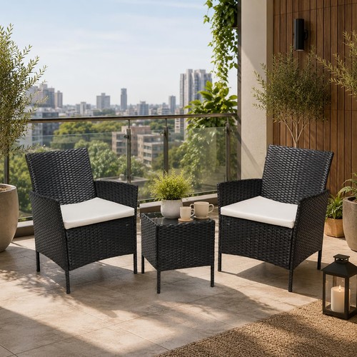 Piece rattan bistro garden - bistro,