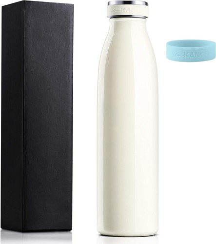 Stainless steel water bottle - stainless,