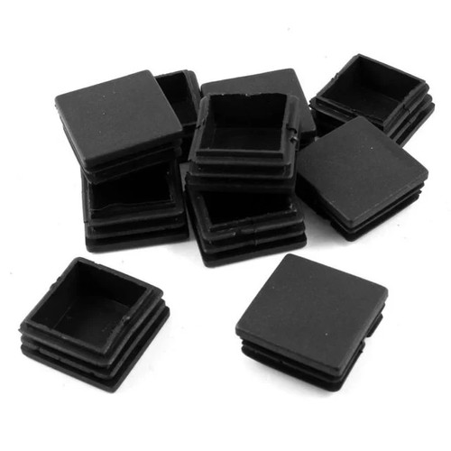 Square end caps plastic - square,