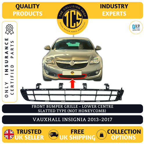 Front bumper grille - front,