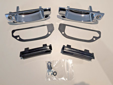 Triumph STAG ** DOOR HANDLE - PAIR ** Chromed Plastic, Including Plastic pulls