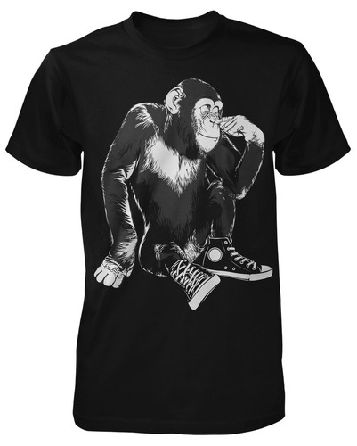 Chimpanzee shirt monkey - chimpanzee, t-shirt