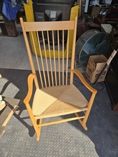 Vintage Hans Wegner J16 Rocking Chair Mobler FDB Denmark - FREE SHIPPING