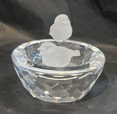 Swarovski crystal bowl with - swarovski,
