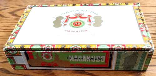Macanudo jamaican cigar box - jamaican,