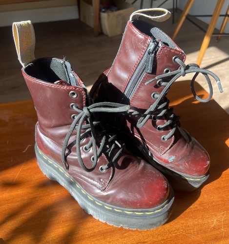 Martens vegan 1460 - vegan, oxblood