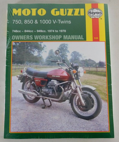 Repair manual moto guzzi 750 - guzzi,