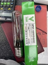 1x 100W Clear HPS High Pressure Sodium Tube Floodlight Bulb GES E40 Edison Screw