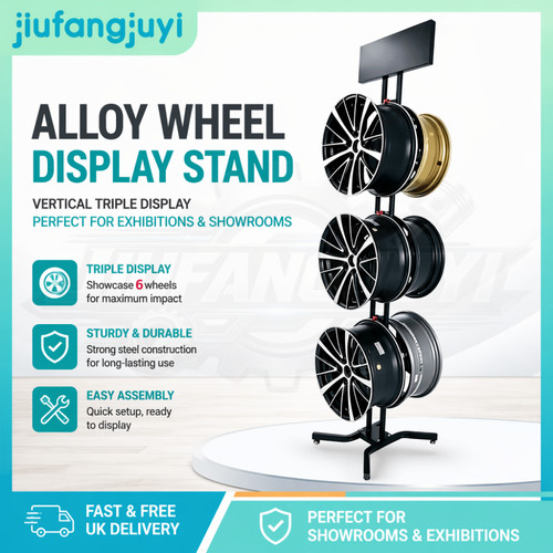 Alloy wheel stand display - alloy,