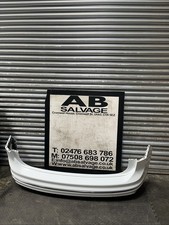 VW VOLKSWAGEN TIGUAN R-LINE 2016-ON REAR BUMPER 5NA807417 (CC:LC9A) WHITE