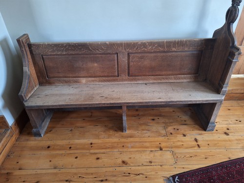 Antique victorian solid oak - victorian,
