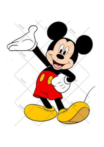 6 pre cut mickey - 3",4",5",6",
