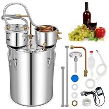Moonshine Still Distiller 3 Pots 38L Stainless Steel Water Alcohol Distiller