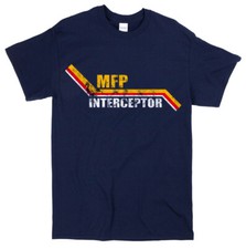 Mad Max MFP Interceptor T-shirt - Retro V8 Pursuit Car - Film Movie Tee